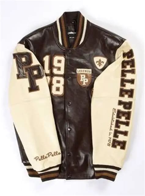 mens replica pelle pelle jackets|varsity pelle jacket.